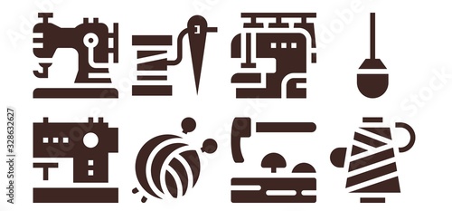 Modern Simple Set of handmade Vector filled Icons