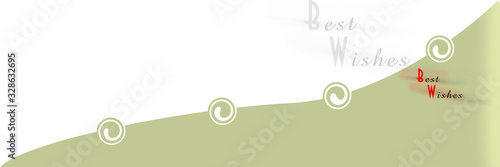 abstract background for wedding invitation colorful