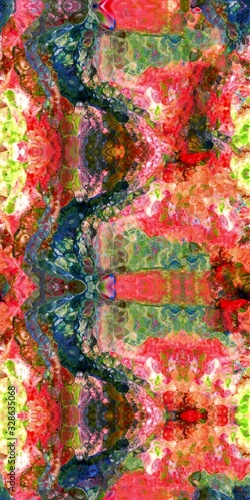 Beauty of Abstract Seamless Tileable Ink Spread