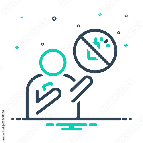 Mix icon for despite