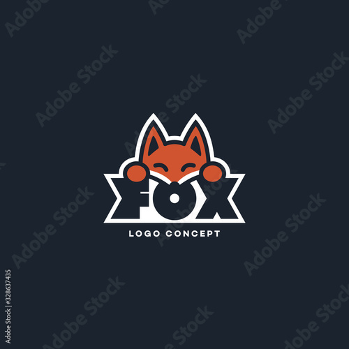 Fox lettering logo