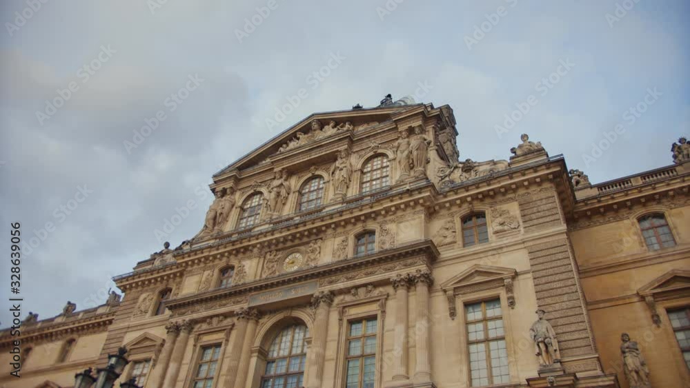 Architectural historic building in Europe, Paris Architectural historic building in Europe, Paris