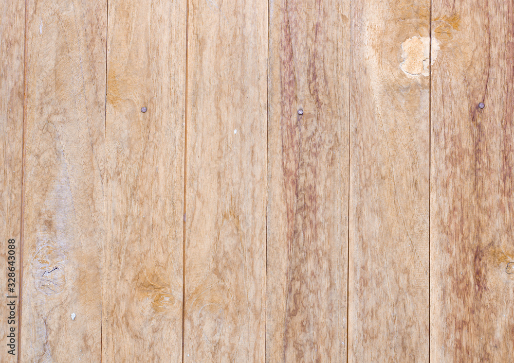 Fototapeta premium close up of wall made of wooden planks