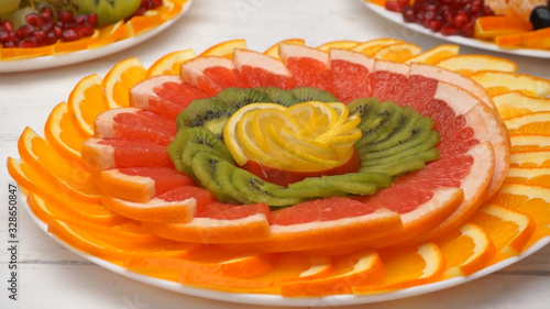 Beautiful fruit coctail combination