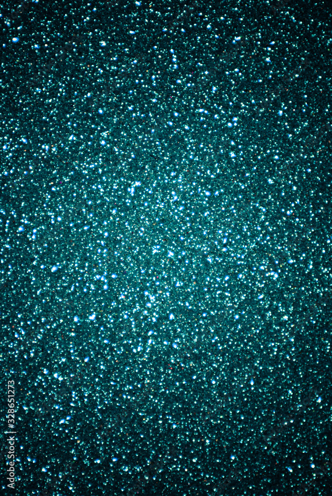 Obraz premium Blue shiny background. Christmas mood. Celebration.