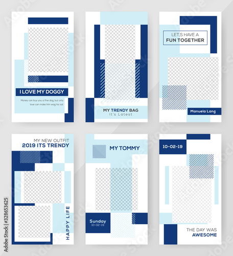 Social Media Post Set Template Design. Social Media banner Template. Anyone can use This Easily. Promotional square web banner for social media. Elegant sale and discount promo. Vector.