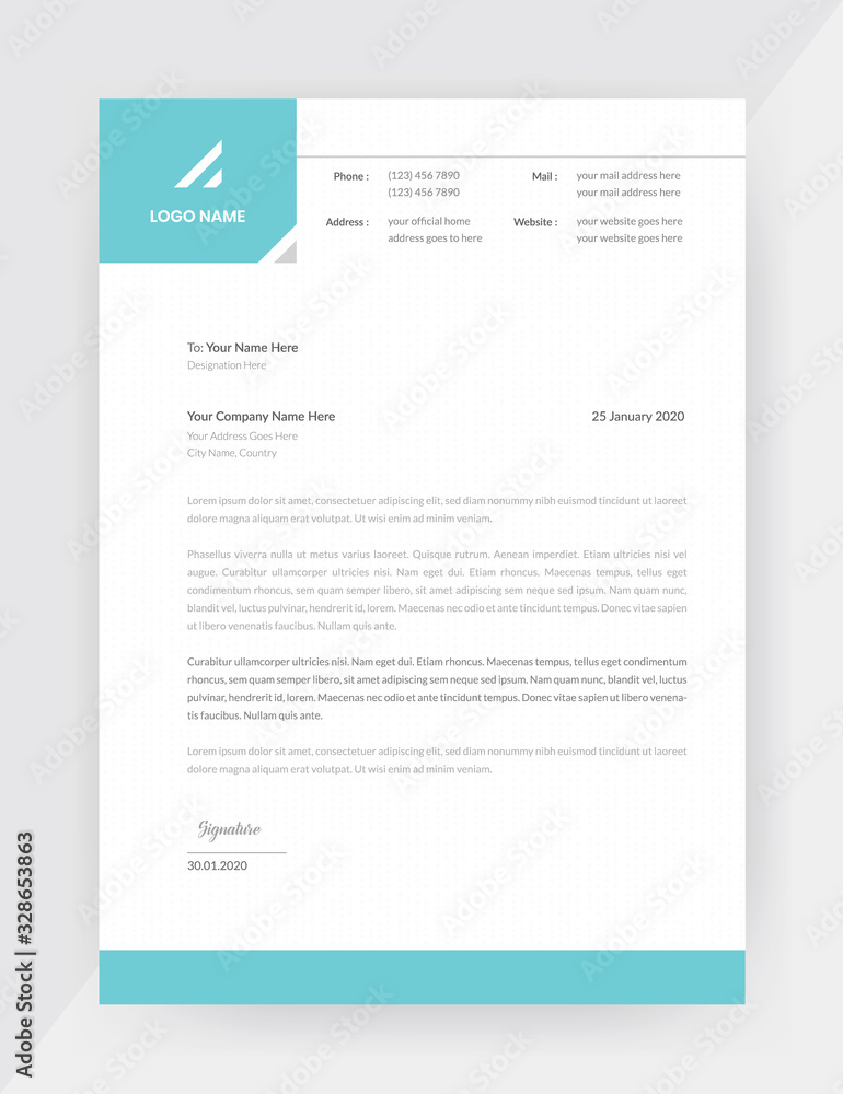 Business style letter head templates for your project design. Business style letter head templates for your project design.