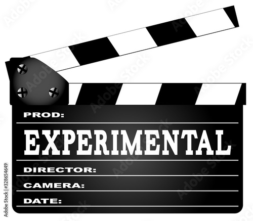 Experimental Movie Clapperboard