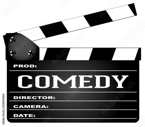 Comedy Movie Clapperboard