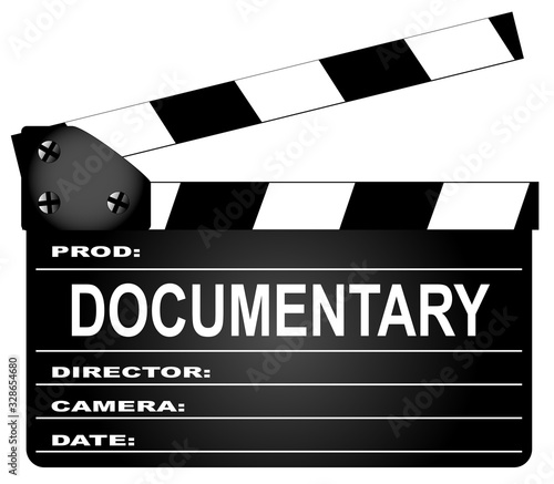 Documentary Movie Clapperboard