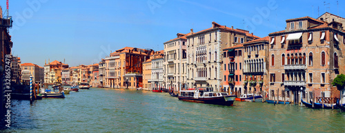 Panoramic view of Venice. Italy. © alexzosimov
