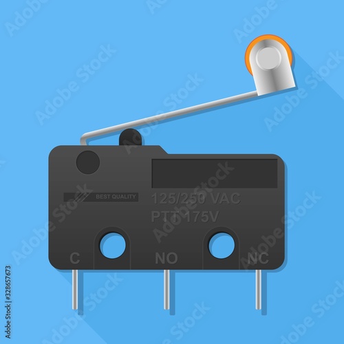 limit switch or micro switch for sensing and detection control