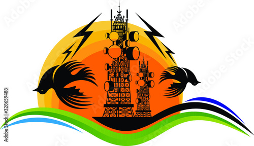 problems with the radiation of the mobile tower