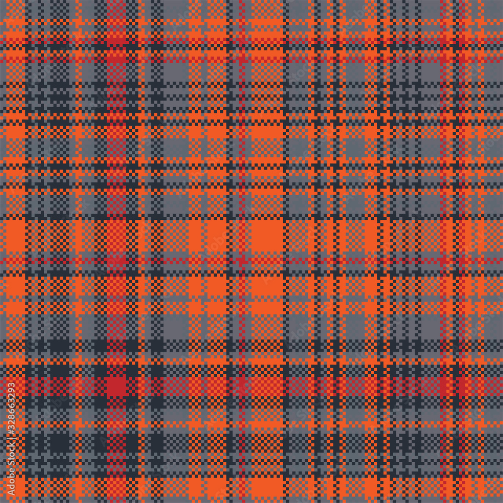 Tartan plaid pattern seamless. Print fabric texture. Check vector background. Tartan plaid pattern seamless. Print fabric texture. Check vector background.