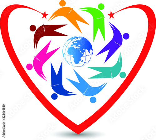 around the love world