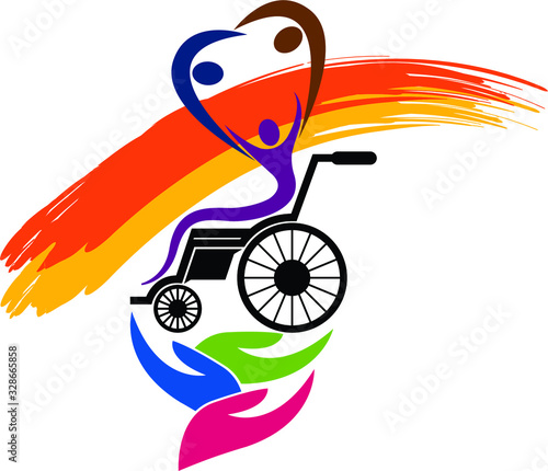 disabled care logo