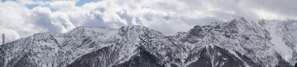 Winterpanorama nahe der Krenspitze Winterpanorama nahe der Krenspitze
