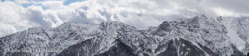 Winterpanorama nahe der Krenspitze