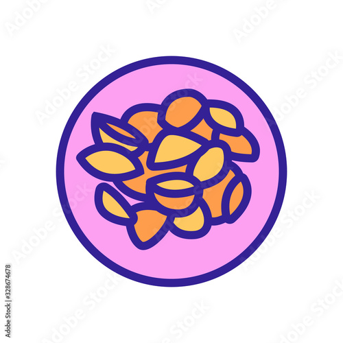 Delicious pasta icon vector. Thin line sign. Isolated contour symbol illustration