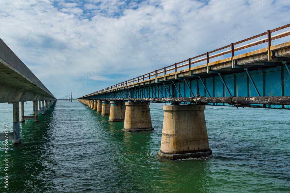 Brücke in Florida nach Key West