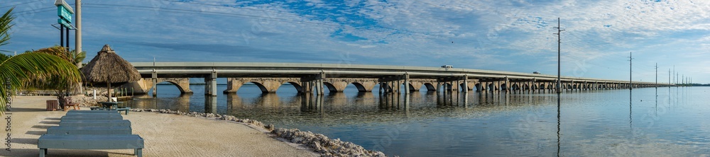 Brücke in Florida nach Key West