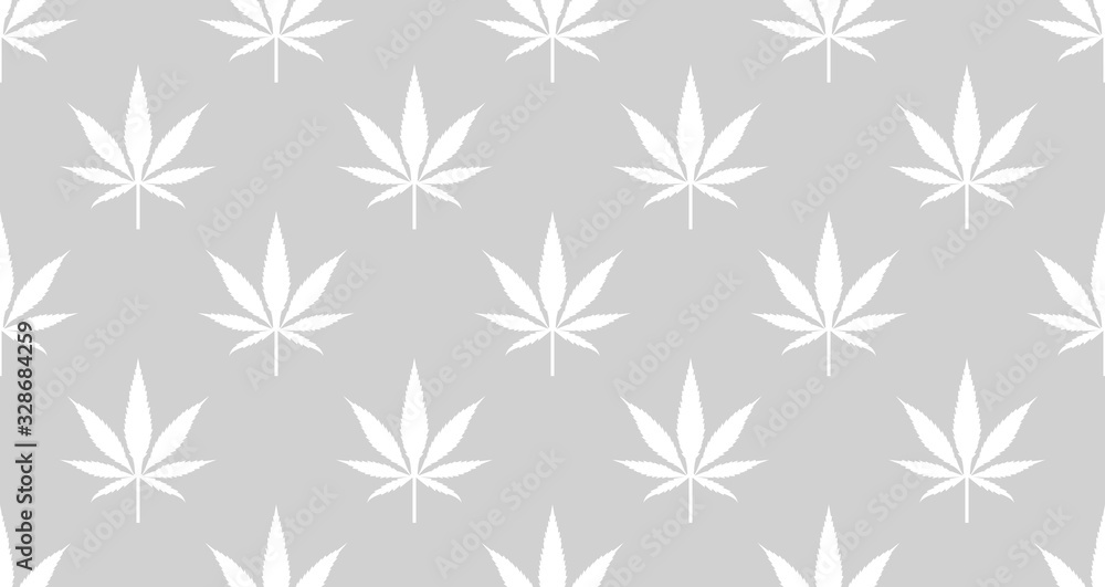 grey background with cannabis grey background with cannabis