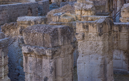 Wallpaper Mural Ruins of Ancient Roman Amphitheater in Lecce, Italy Torontodigital.ca