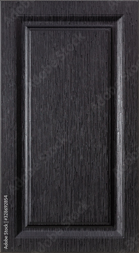 Obraz na płótnie Wooden kitchen facade. Texture for furniture and interior facade. Furniture facade for the kitchen. Size ratio 400x726 w salonie