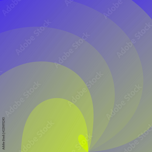 Abstract volumetric geometric background. twisted lines in motion