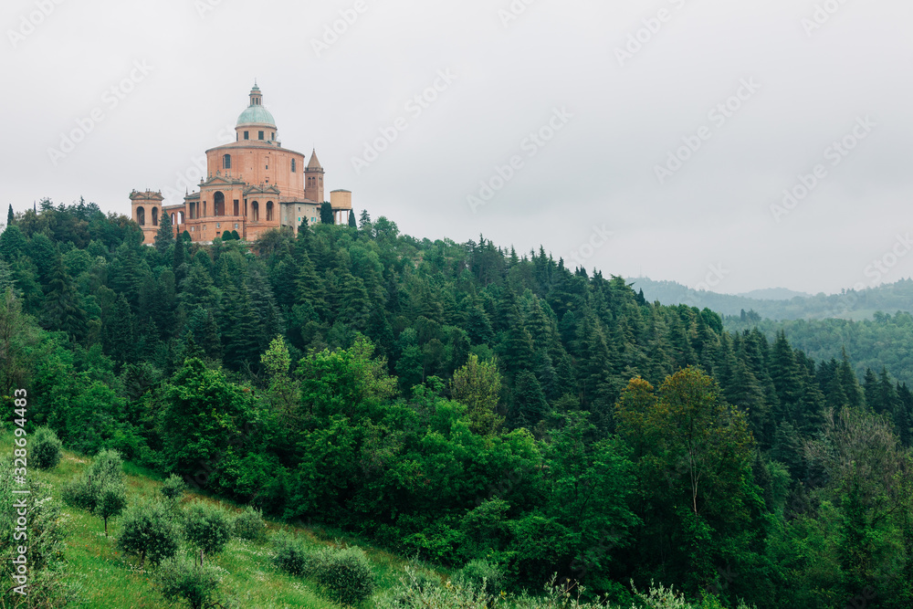 The Sanctuary of the Madonna of San Luca, Bologna, Emilia-Romagna, Italy, Europe
