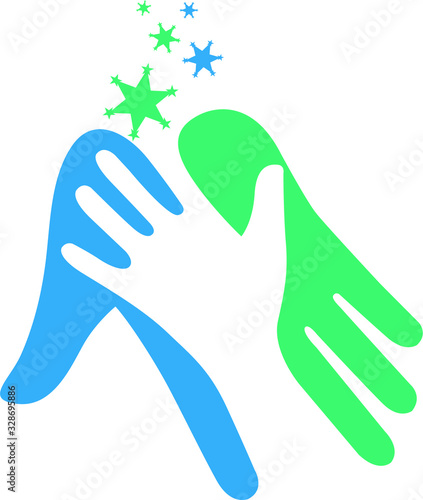 helping hand logo