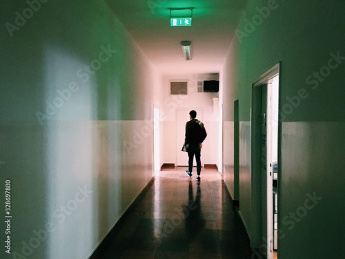 Corridor walking
