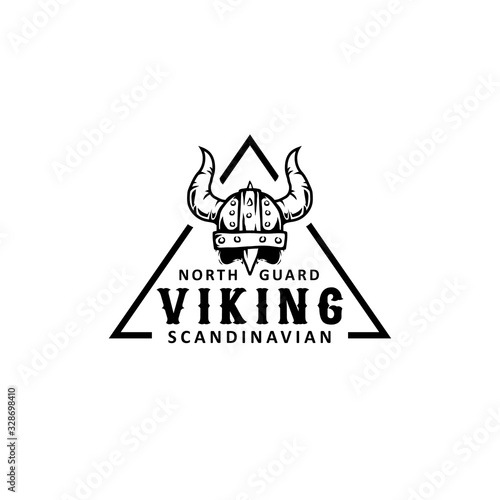 viking labels, emblems and logo