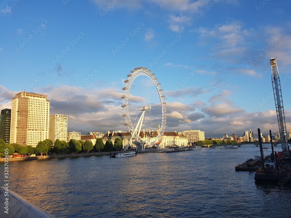 Obraz premium London Riesenrad 