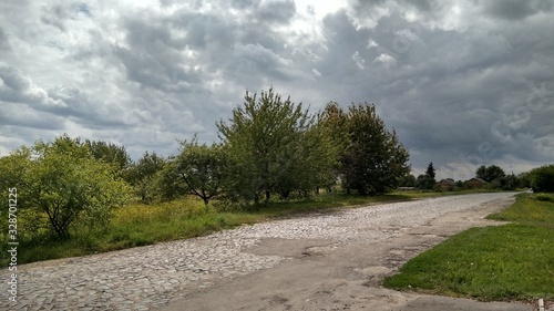 road in the countryside