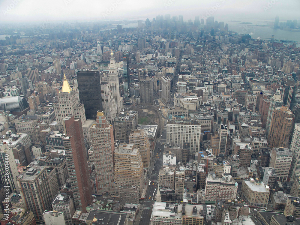 Vista de Manhattan desde el Empire State Building