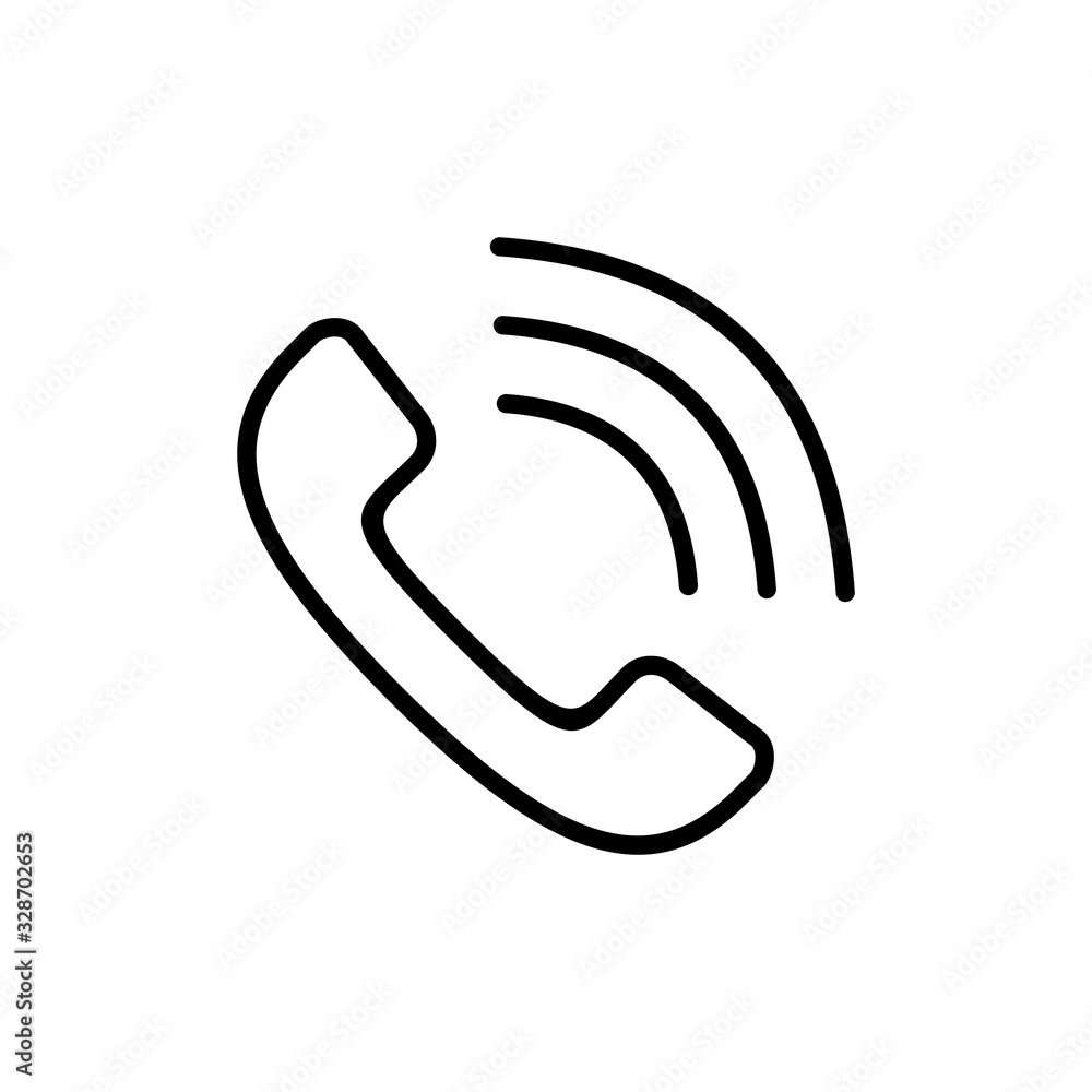 Call icon isolated on white background. Phone icon vector. mobile phone. telephone icon Call icon isolated on white background. Phone icon vector. mobile phone. telephone icon