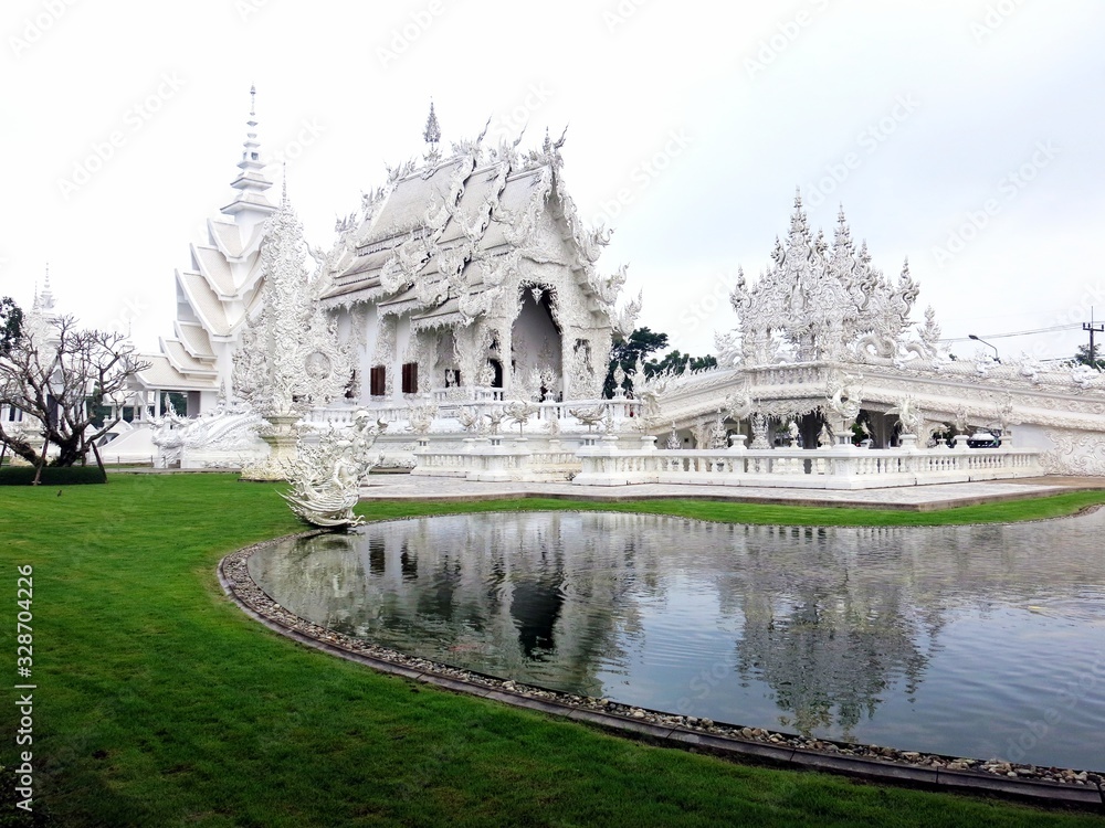 the white temple in bangkok thailand