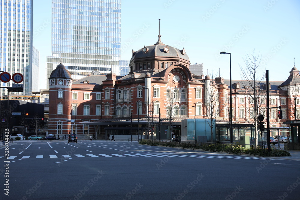 Tokyo station, Marunouchi, Tokyo, Japan