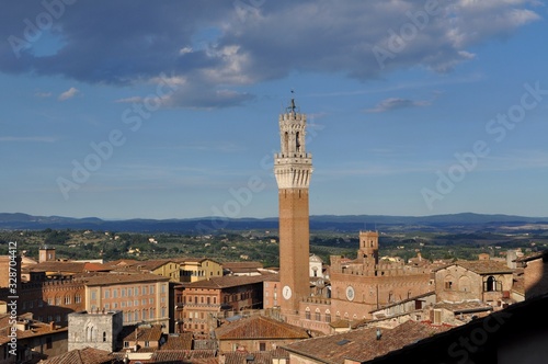 cityscape  Siena  Italy