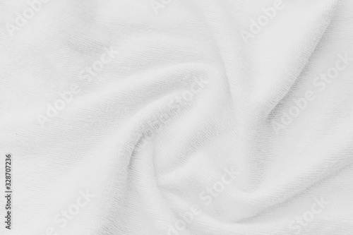 Abstract soft white cloth texture background