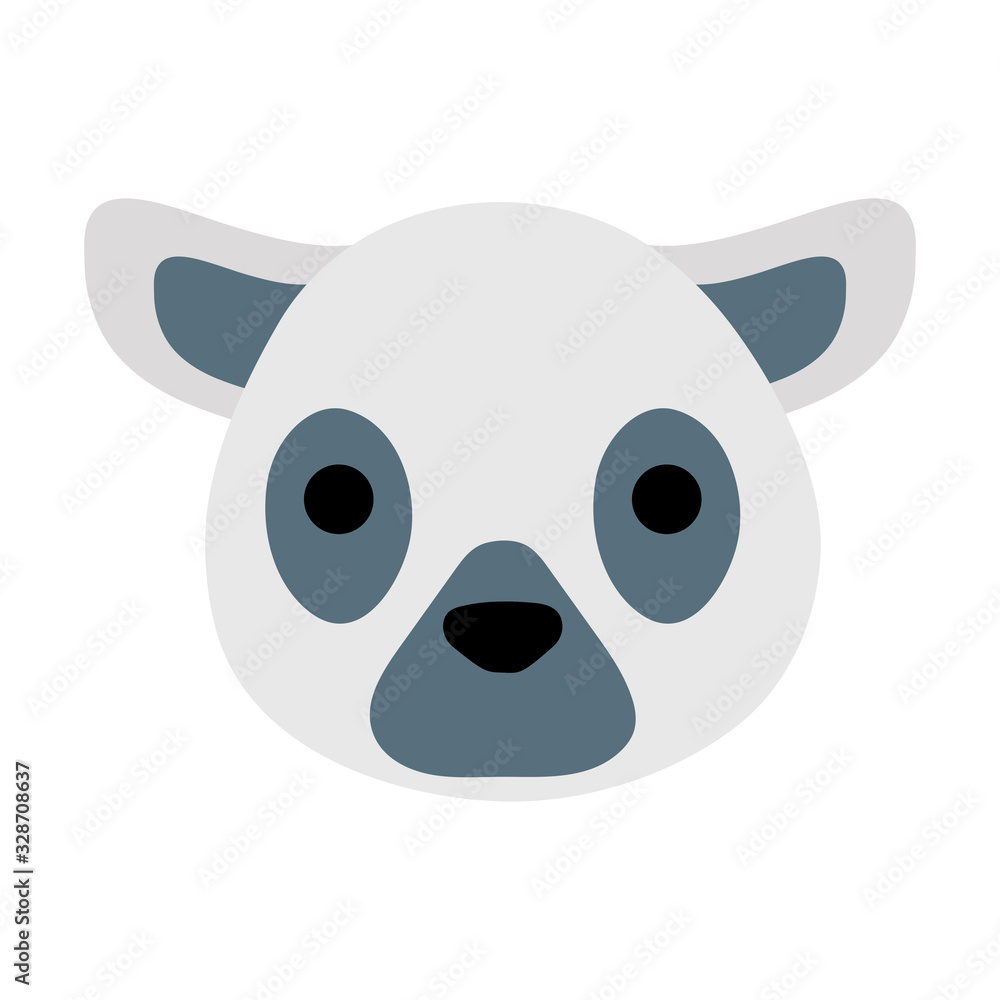 Cute sheep cartoon flat style icon vector design Cute sheep cartoon flat style icon vector design