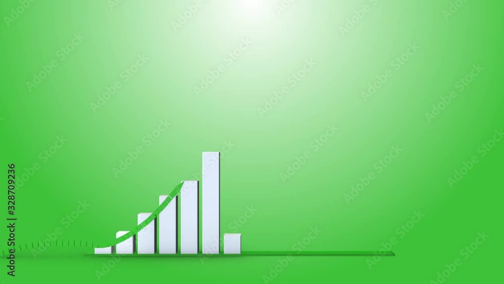 Growth Chart and Stock Market for Business Growth Chart and Stock Market for Business