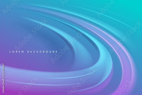 Abstract neon color lines background