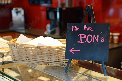 Symbolbild: Bonpflicht