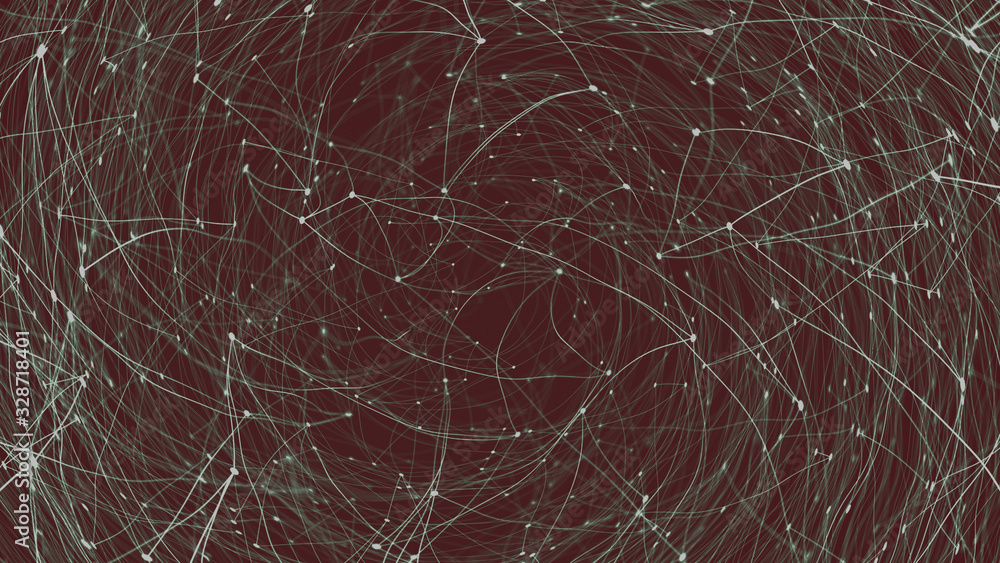 Fototapeta premium Abstract lines background texture 3d illustration