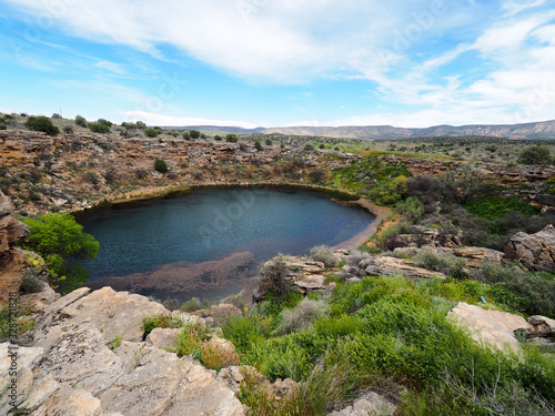 Small lake in the mountains