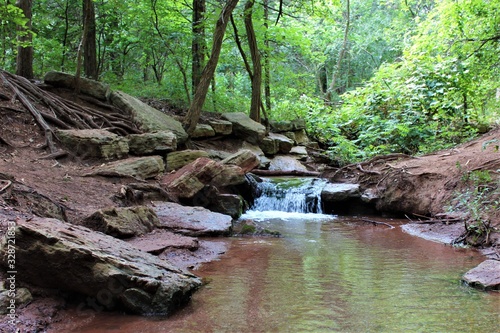 A Waterfall In Roman Nose State Park