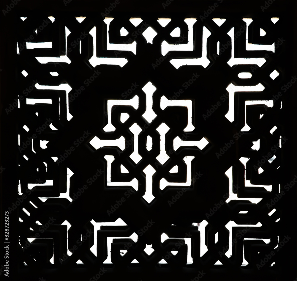 Backlit geometric designs Backlit geometric designs