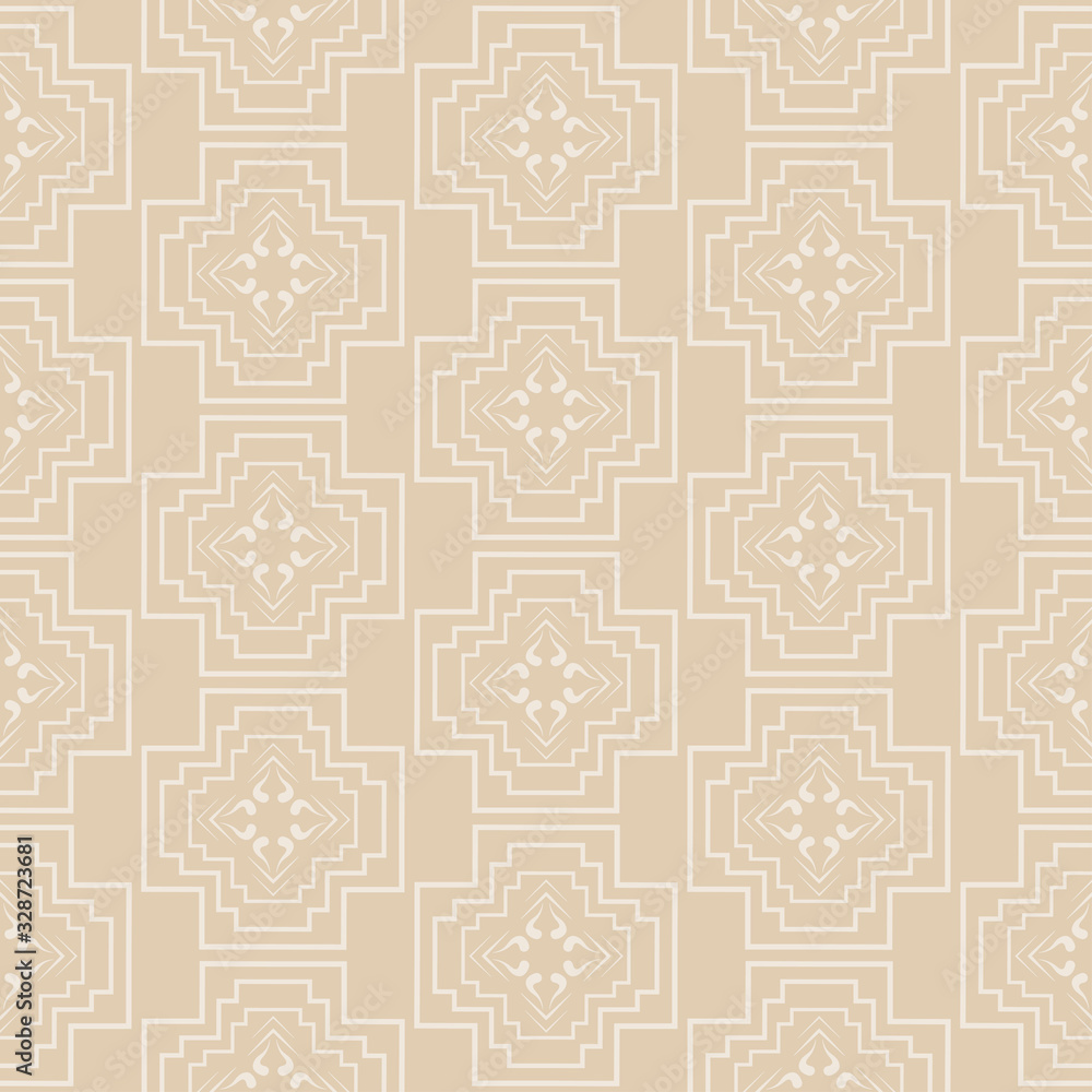 seamless geometric pattern for beige background for your design vector graphics seamless geometric pattern for beige background for your design vector graphics